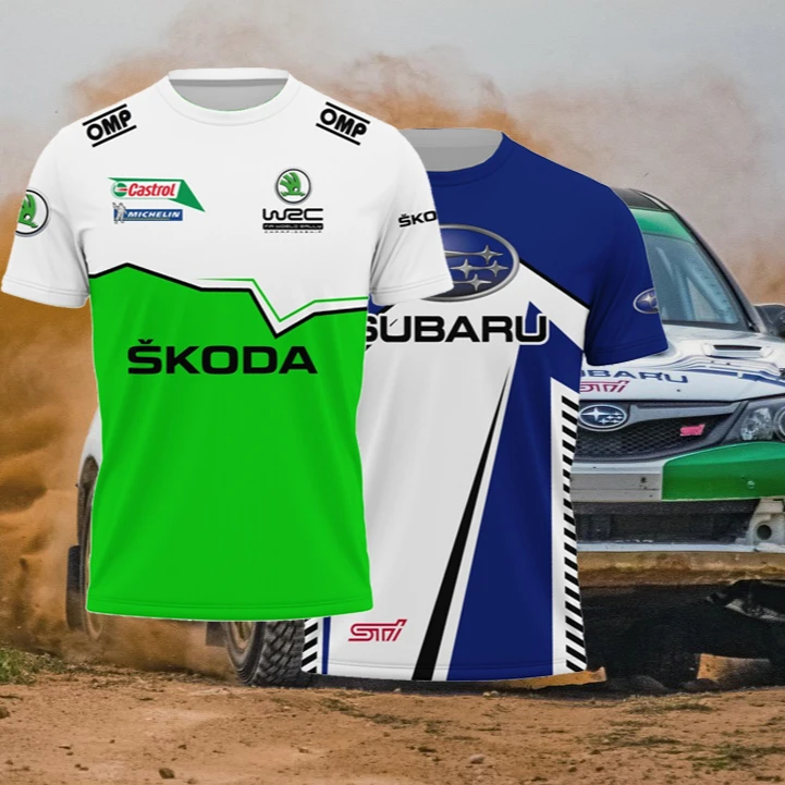 New Motorsport Racing Jersey Men Women Clothes Off-Road Rally Cycling T Shirt Breathable Quick Dry Oversized Sports Casual Tops