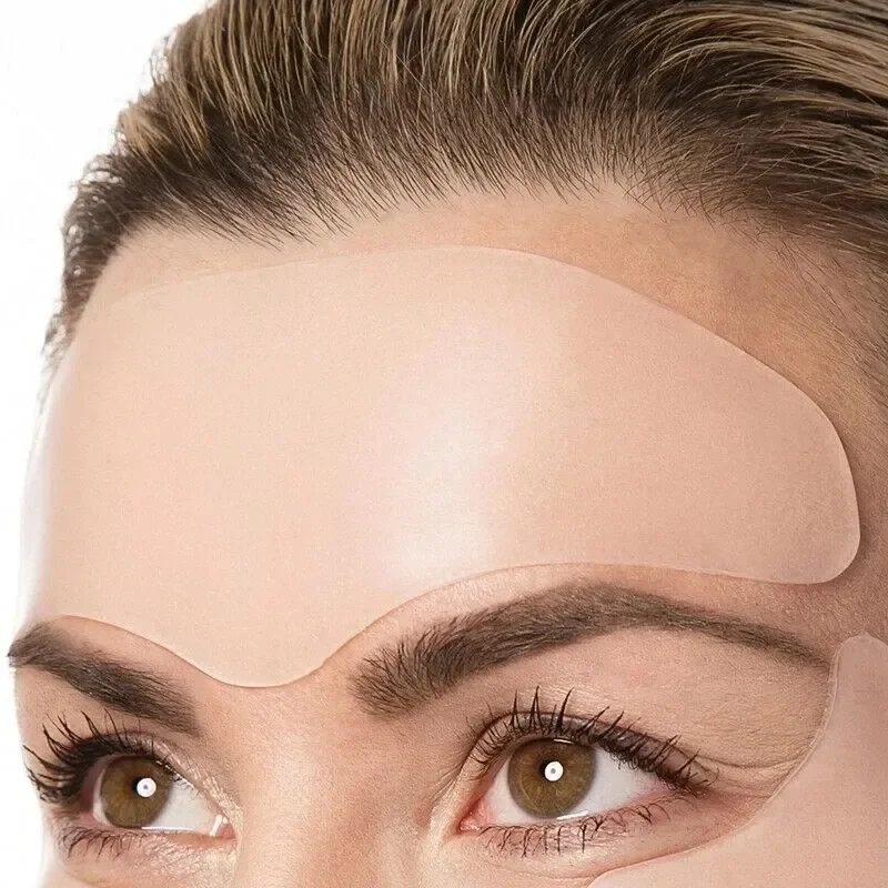 

Anti Wrinkle Forehead Patch Silicone Reusable Silicone Patch Soft Comfortable Easy Facial Eye Anti-aging Face Skin Care Tool