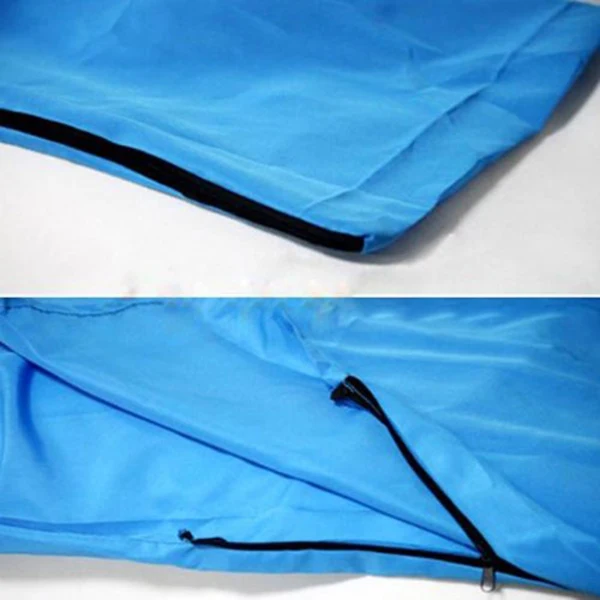 

Close-fitting Sleeping Bag Single Blue 210x70cm Polyester Pongee Travel Camping Outdoor Warm Liner Easy Clean Durable