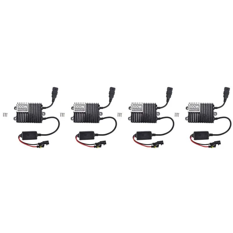 

Strict 4X 12V Slim 100W Hid Ballast Replacement Xenon Light Ballast Quick Start Ultrathin