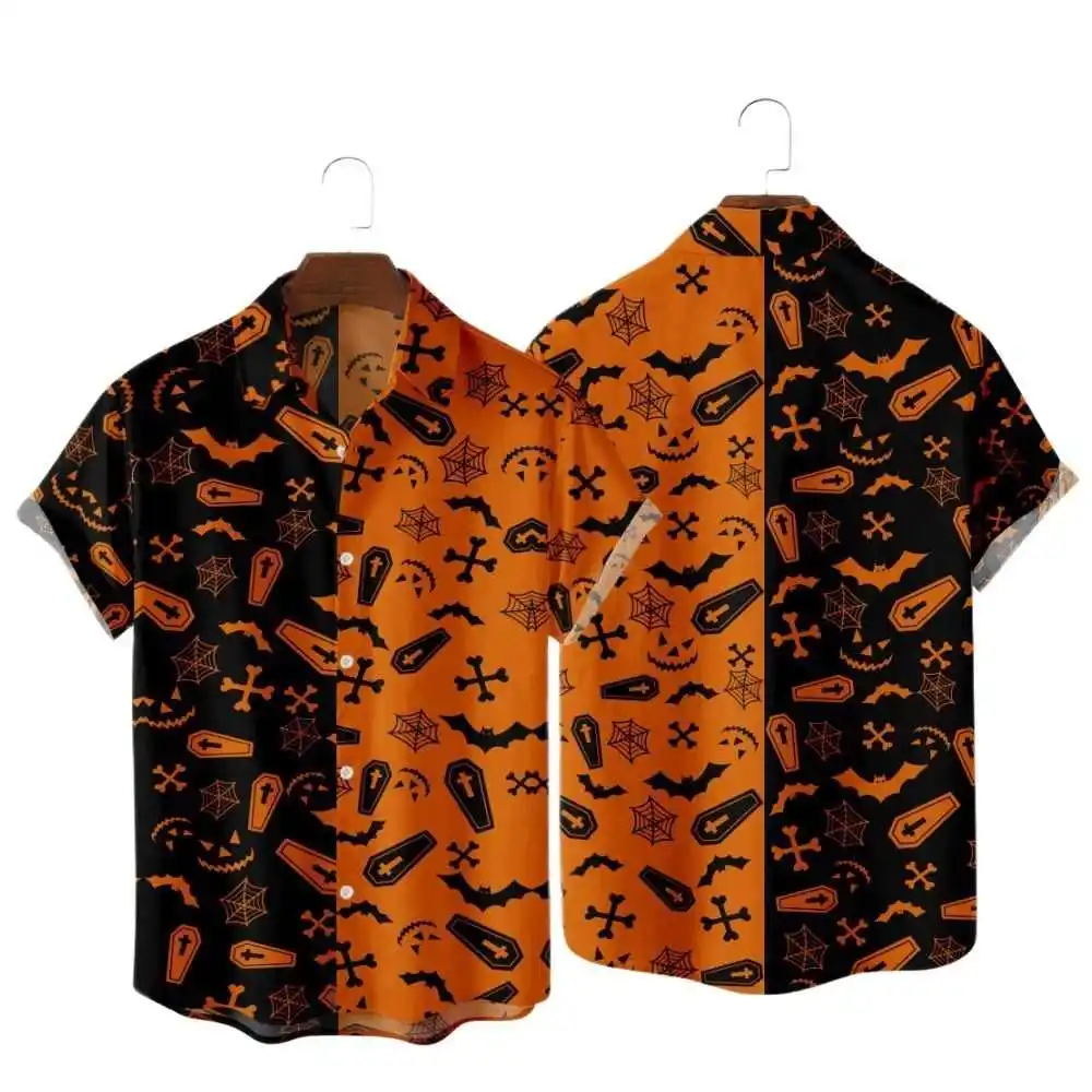 

ort Sve Printed irt Button up Collar Printed Lapel Sved irt Cotton 00% Breathable Moisture ng Summer irt