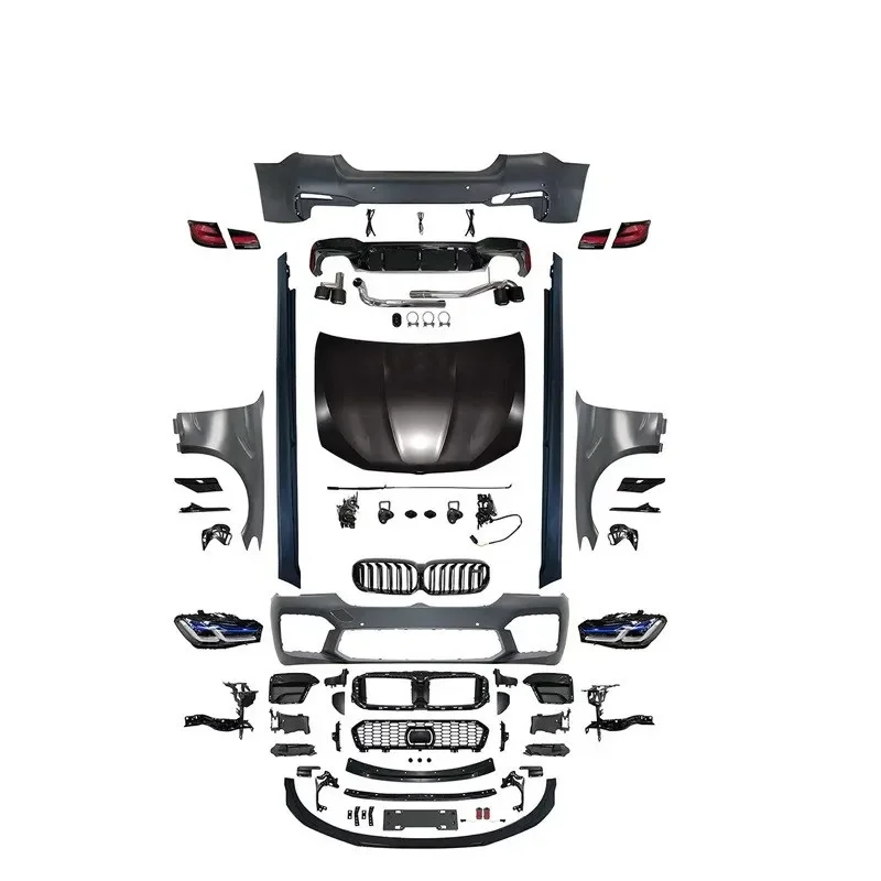 Vehicle Exterior Upgrade Kit Bumper Trim Fit for Selected SUV Model 2012-2020