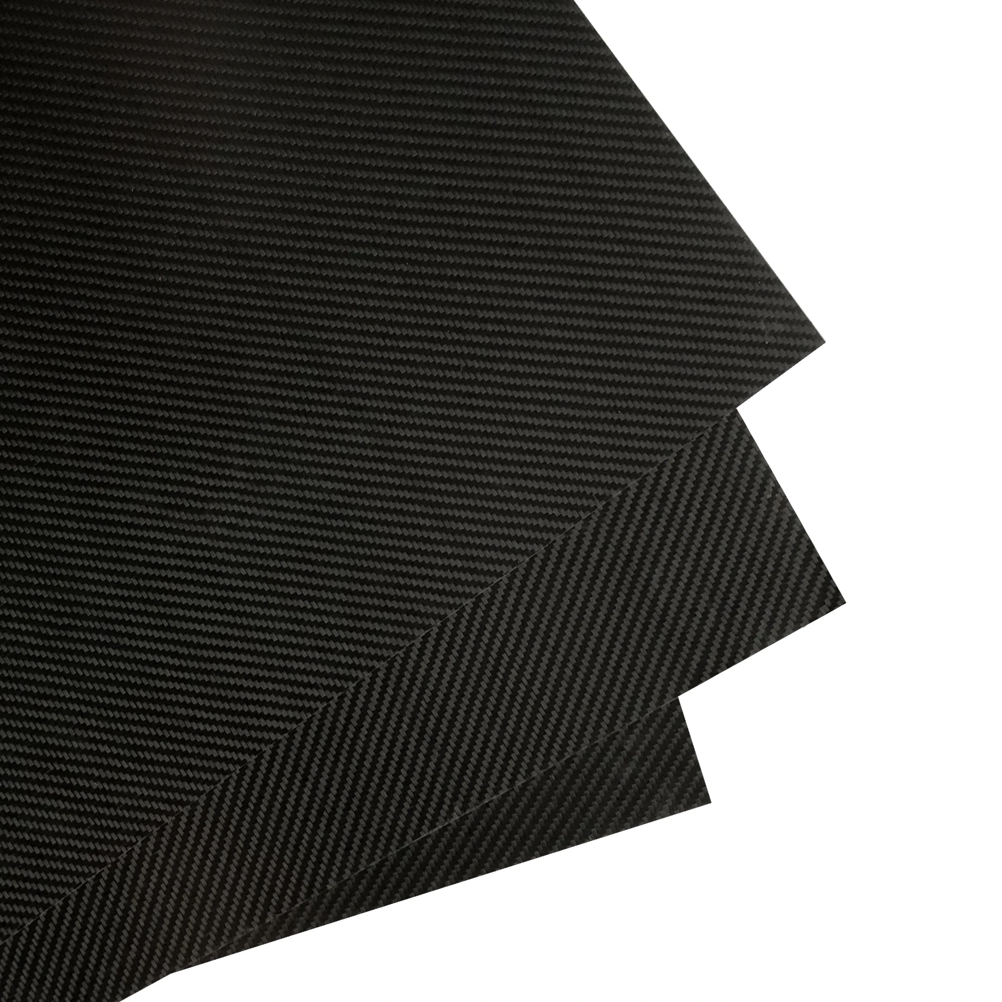 200 x 250 mm vollständige 3K-Carbonfaserplatte, hochfeste Carbonplatte, Plattenstärke 0,5 mm–10 mm reiner Carbon, speziell für Modellroboter