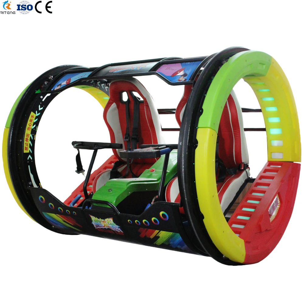 Amusement Park Amusement Equipment Happy 360 Rolling Car and Happy Bar Car Children