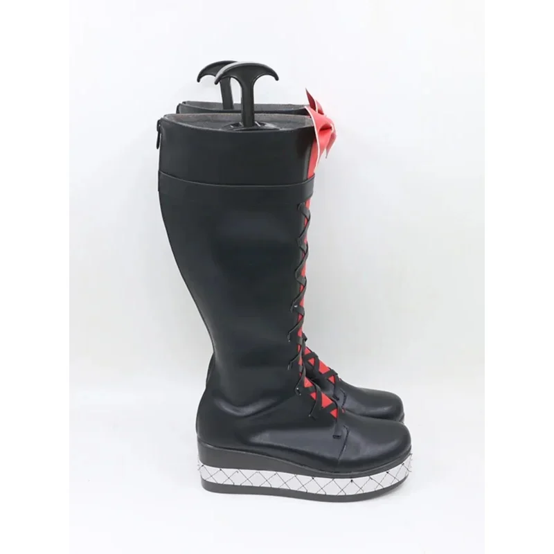 

Ведьма M Андерссотер 2025 года, косплей Genshin Impact, реквизит, обувь из искусственной кожи, карнавальные ботинки на Хэллоуин