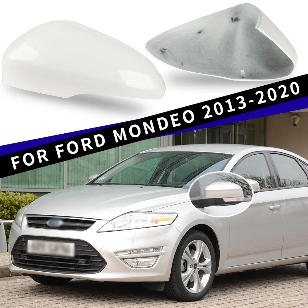 

Suitable for Ford Monded 2013-2020 left and right rearview mirror cover accessories white