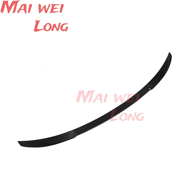 M Sport ABS M4 Style Rear Bumper Lip Trunk Spoiler Wing For BMW 4 Series  4 Door G24 G26 2020+ Gloss Black M430i M440i