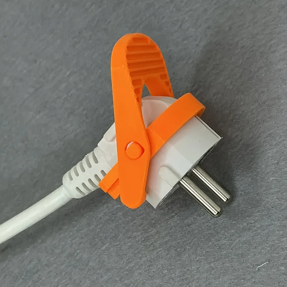 Easy-Grip European E/F Type Power Plug Puller, Hand And Foot Dual-Use Plug Removal Tool, Reusable Plug Disassembly Accessory