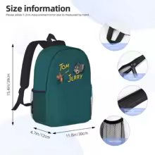 Tom And Jerry For Girls Boys Backpack