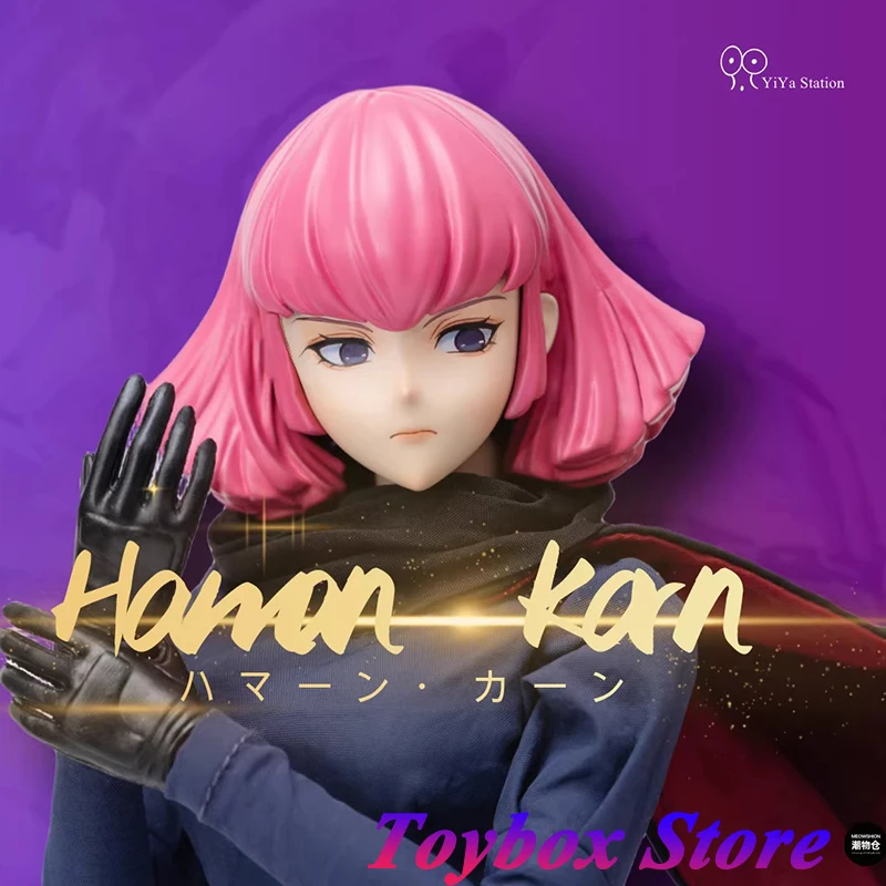 

YIYA Studio 1/6 Scale Haman Karn Three Head Sculpts Movable Girl Action Figure Anime Beauty Female 12" Full Set Soldier Model