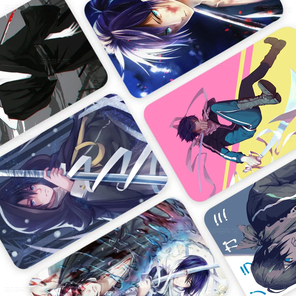 Noragami Yato Anime Anmie Sticker Film Skin Cover For Credit Card Debit Bank Card Front