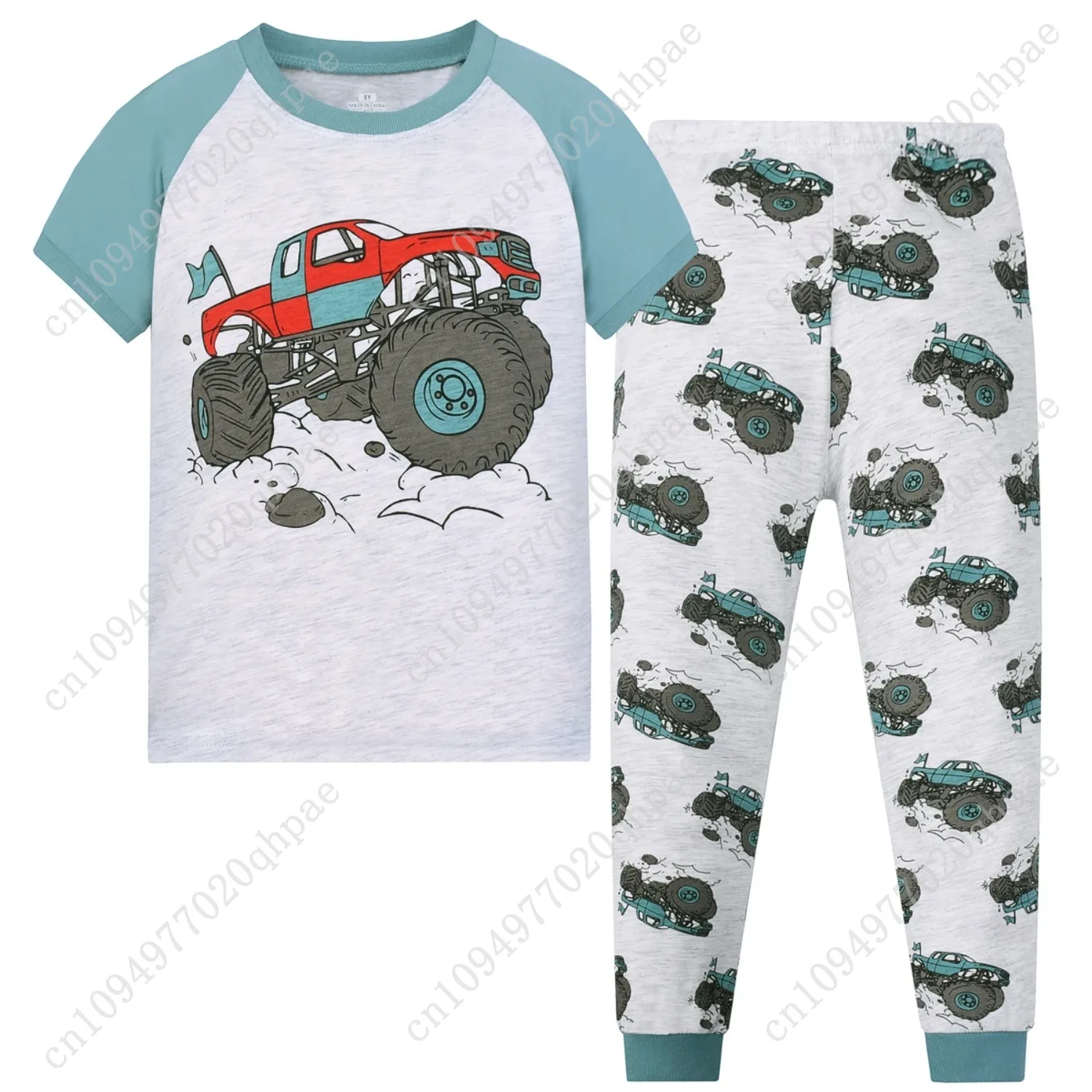 Pigiama estivo da ragazzo imposta pigiama corto