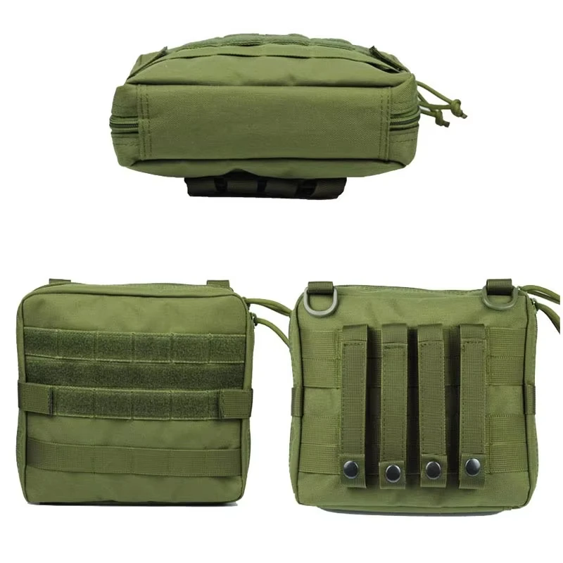 Fishing Molle Pouch System Tactical Bag Organizer Flashlight Mag Outdoor Sport Travel Camping Hiking Hunting Tool Waist Bag