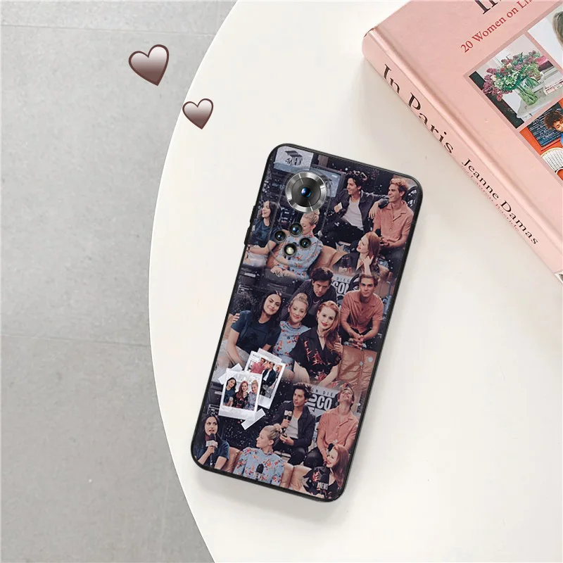 Silicone Black Phone Case for Honor x8b Magic5 x9 x7 b x6 x8 a 90 70 8x x8a Riverdale Serpents Pixel 6a 7a 8a 7 6 8 Pro Cover