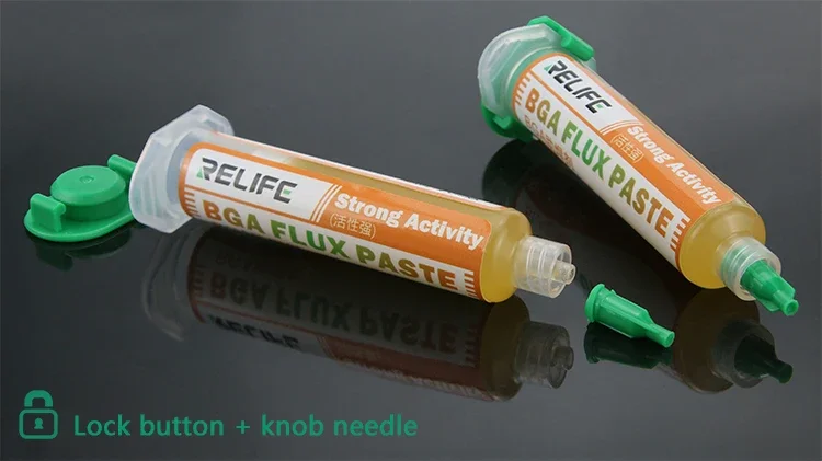 Reflife معجون لحام بغا ، نشاط قوي ، خالي من الهالوجين ، تدفق 10CC ، من من من ، من ، من ، من ، BGA SMD ، إصلاح
