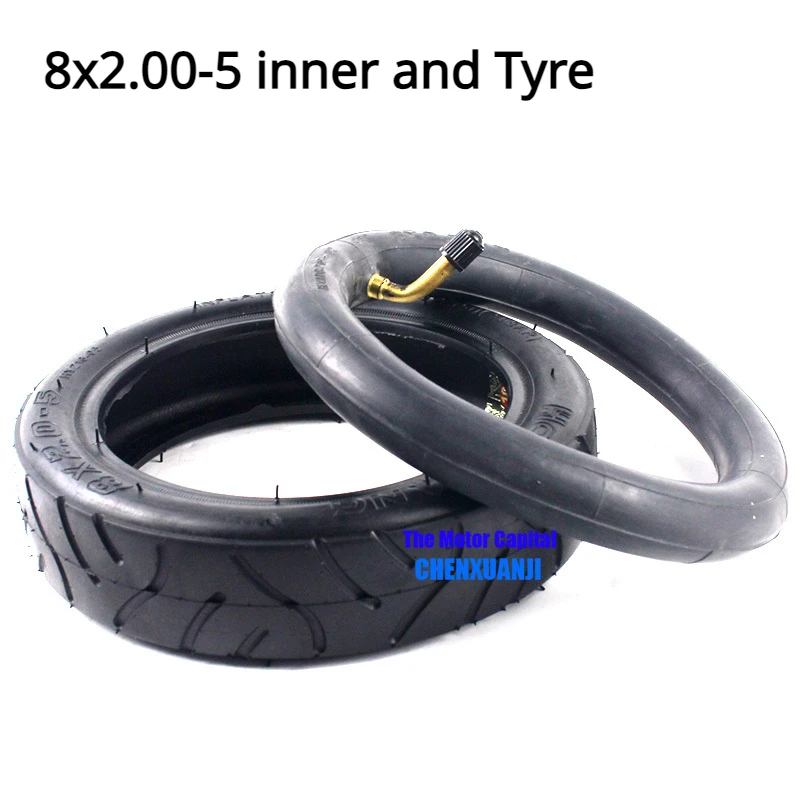 8X2.0-5 8x2.00-5 inner tube and tyre for Electric scooter baby trolley 8 inch pneumatic tire