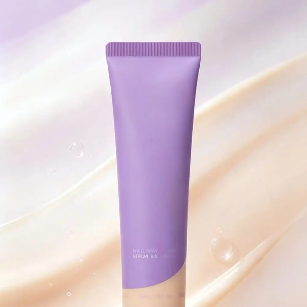 Natural Look Bb Cream Foundation Concealer Hydrating Makeup Base Smooth Coverage Niacinamide Skin Nourishing Cream