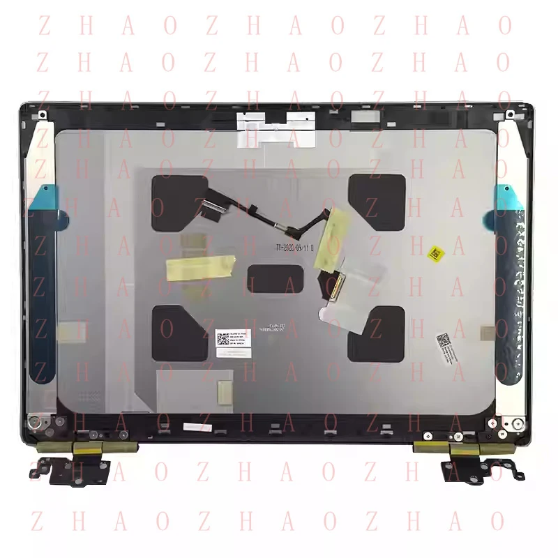 L+ For DELL Precision 7550 M7550 LCD Back cover w/hinges + bracket &cable 0P9C34