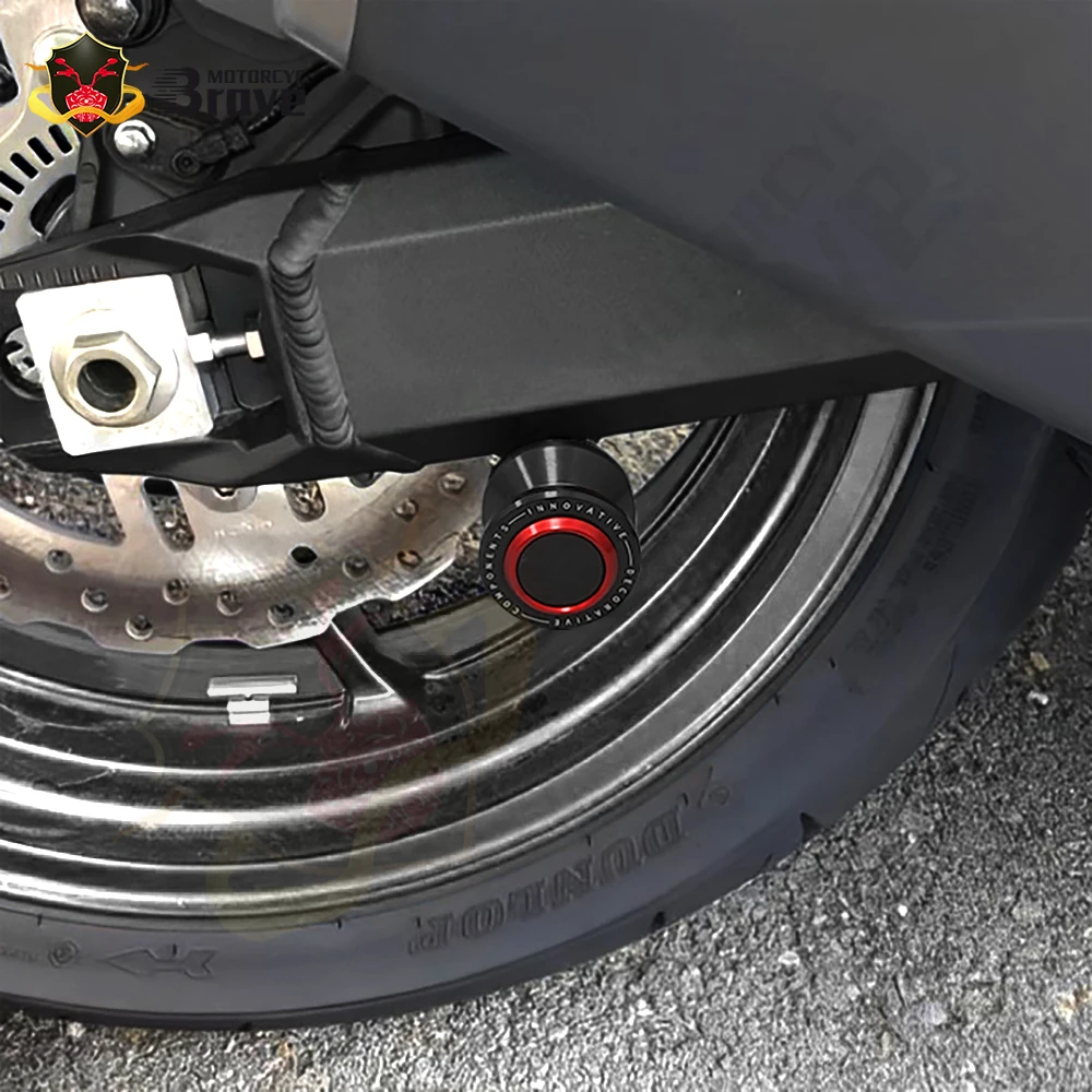 For YZF-R3 YZF-R6 YZF-R7 r3 r6 r7 M6 Motorcycle  Accessories CNC Aluminum Swingarm Slider Swing Arm Spools Stand Screws