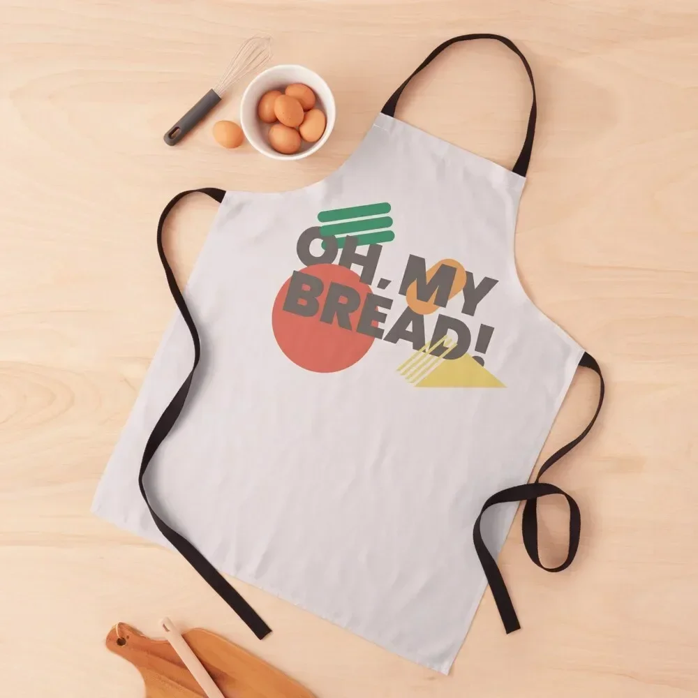 Oh My Bread! Apron Waterproof Kitchen For Women Beauty Household Items Kitchen Kitchen Women Apron
