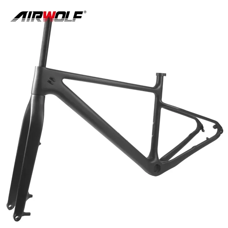 Airwolf T1000 29er Carbon MTB Frame Full Carbon Racing Mountain Disc Brake Bike Frame and Fork Thru Axle 100*15/142*12mm