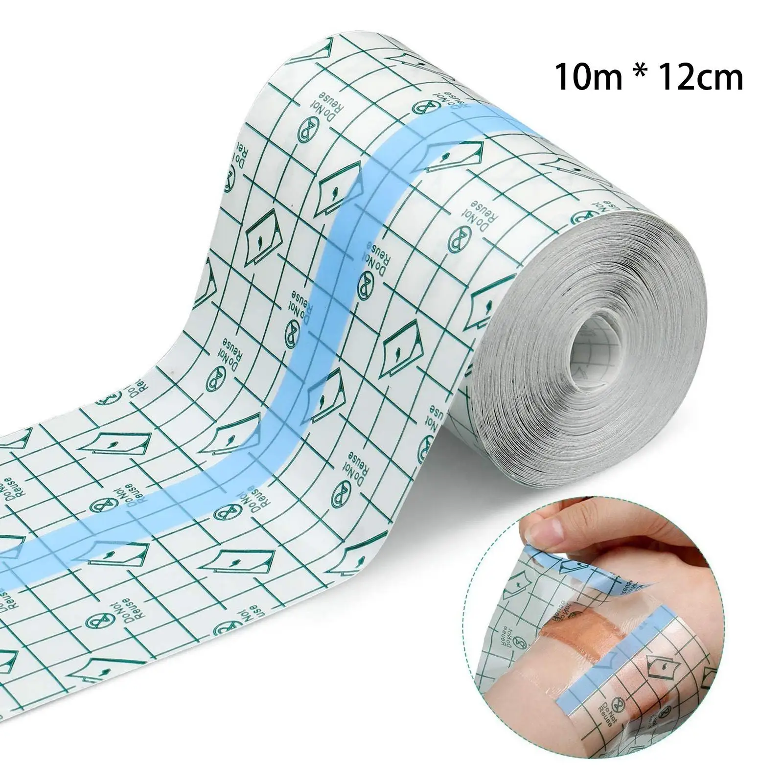 

Waterproof Skin Bandage Roll 1MX1.2cm Transparent Stretch Adhesive Bandage
