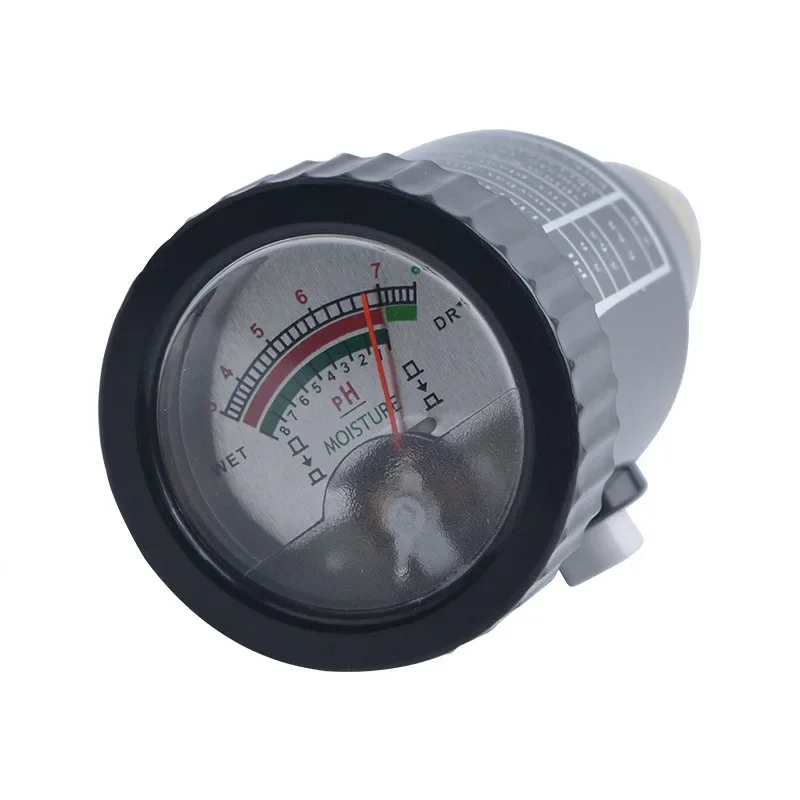 แบบพกพาดิน PH Meter 1-8% พืช PH 3-8ระดับ Moisture Tester สำหรับโรงงานสวนดอกไม้ Crop hydroponics Analyzer