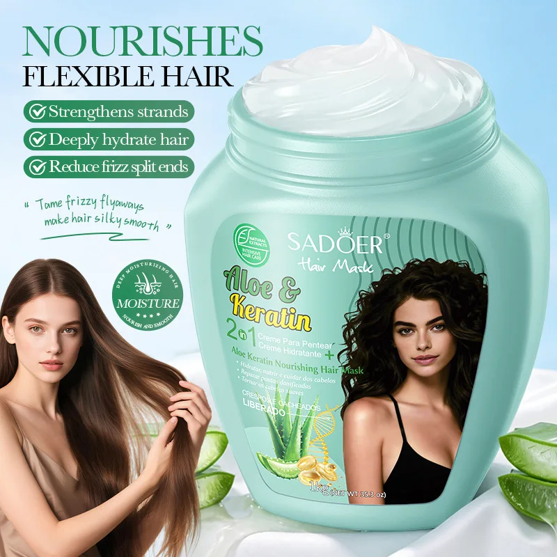 Cactus Garlic Repair Hair Mask 1kg Repair Perm and Dyeing Damaged Conditioner