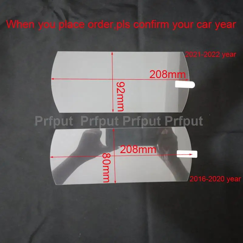 Tempered glass For MINI Cooper F54 F55 F56 F57 F60 Car GPS Navigation Screen Film Protector Instrument Panel 2015-2019