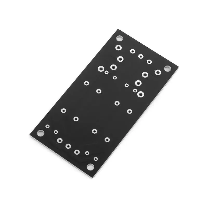 Placa alimentación con filtro rectificador, amplificador, Doble potencia, PCB, placa desnuda