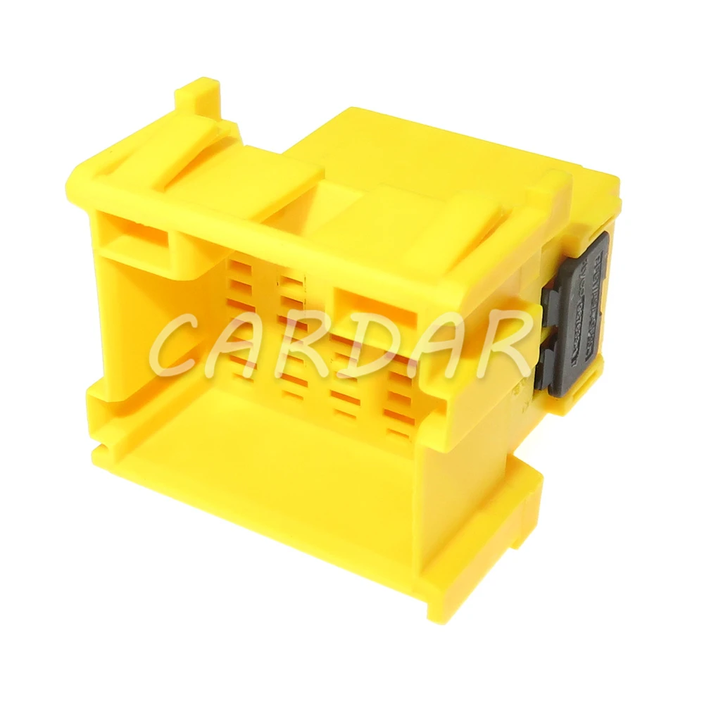 1 Set 15 Pin Yellow Auto Power Amplifier Male Female Docking Plastic Housing Unsealed Socket AC Assembly 1-967628-3 1-967623-3