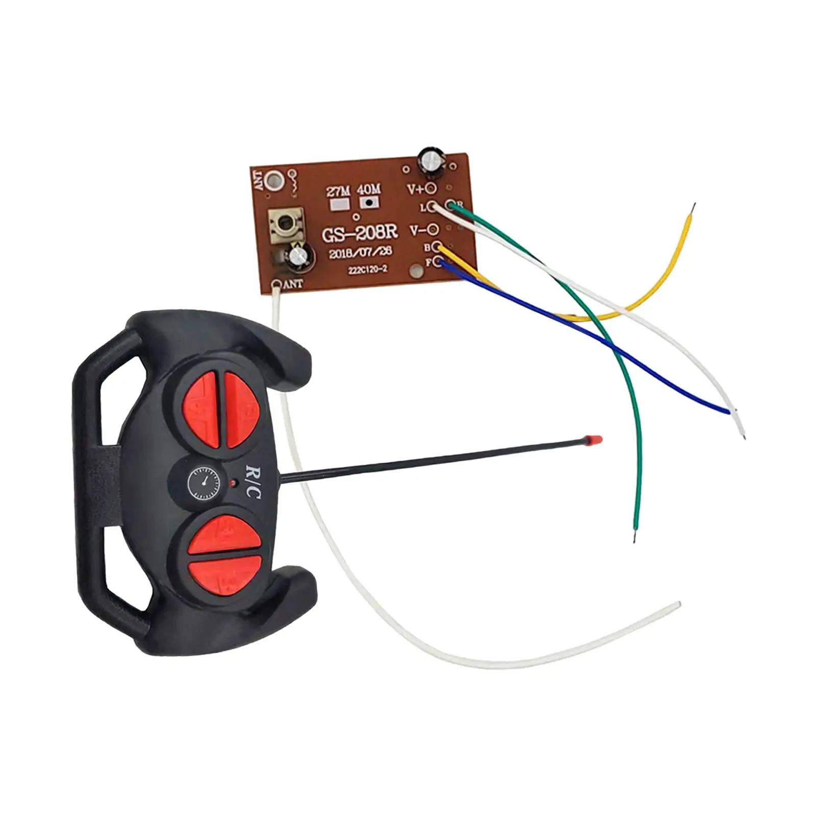RC Remote Control Circuit Board Accessories, with Receiver Board, with Indicator