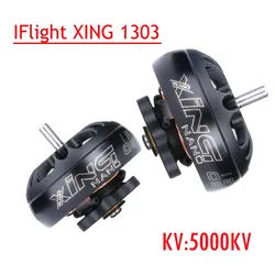 IFlight DIY część XING 1303 silnik bezszczotkowy 2-4S bateria lipo 5000KV kompatybilna 2-calowa 4-łopatkowa śmigło