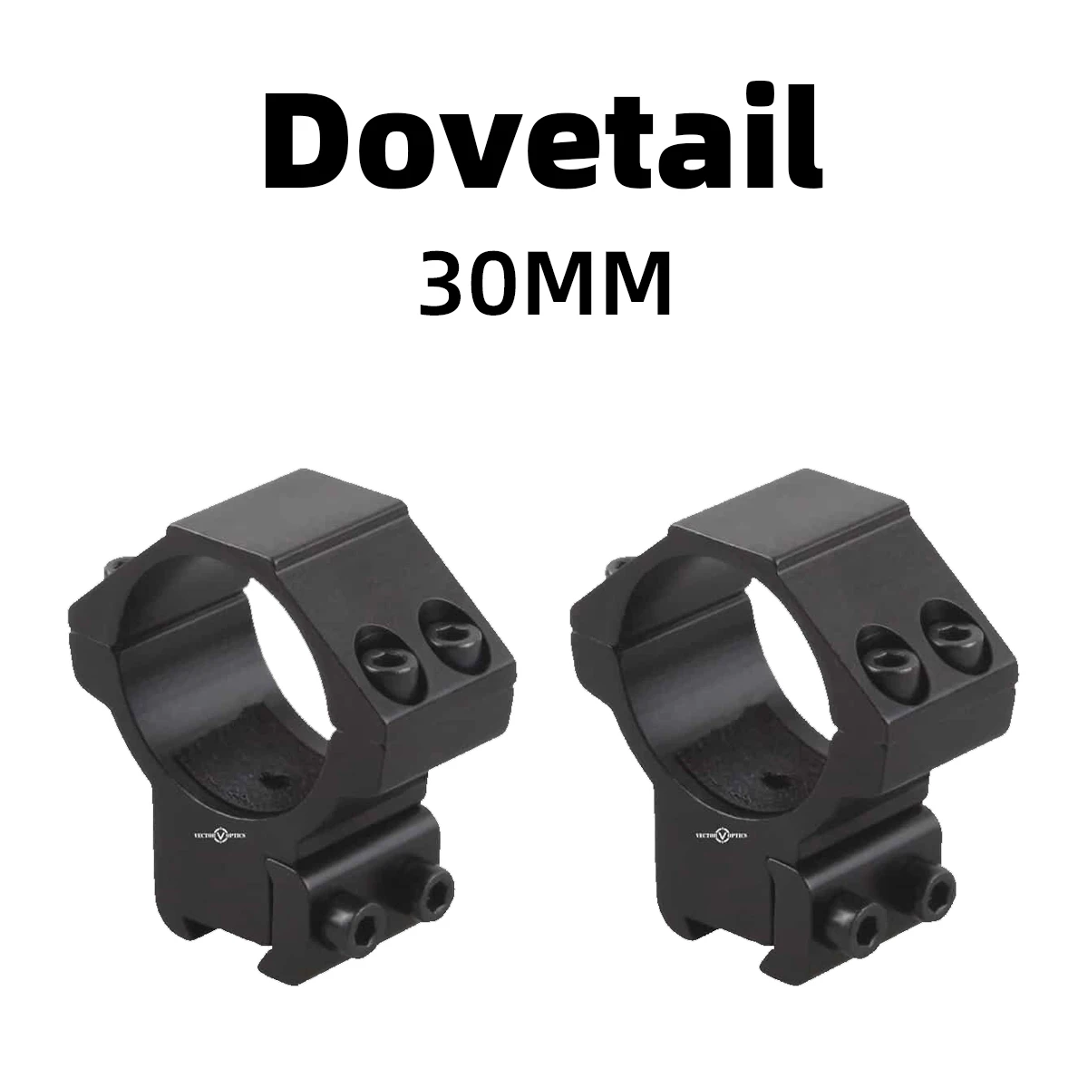 Vector Optics 30mm Dovetail Scope Rings Series For 11mm 3/8\