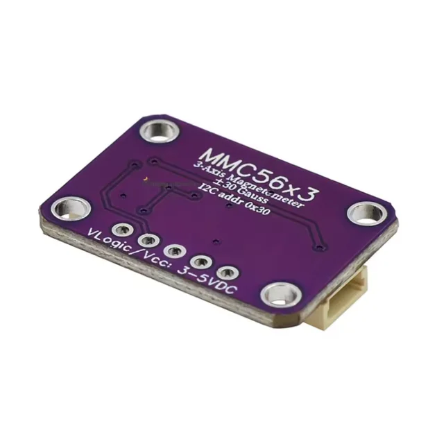 Three axis magnetometer MMC5603 for STEMMA QT/Qwiic interface module