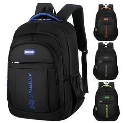 Men's Backpacks Oxford Waterproof Rucksack Business Computer Bag Casual Travel Backpack Senior High School Student Schoolbag-ll