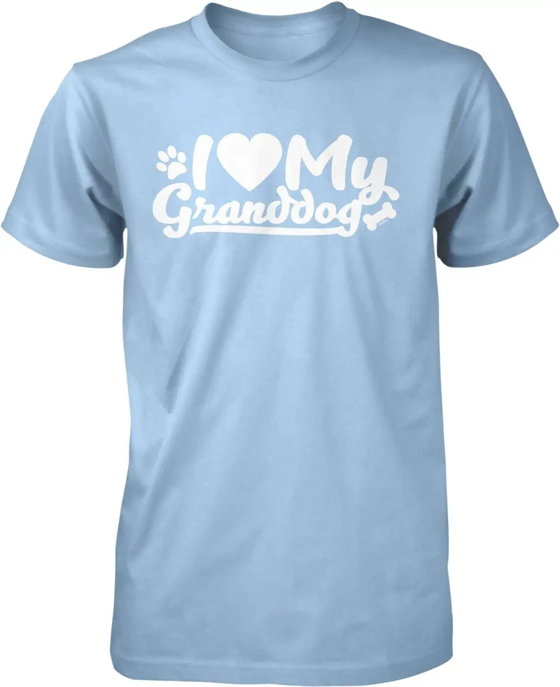 I Love My Granddog Men's T shirt HOOD_00962