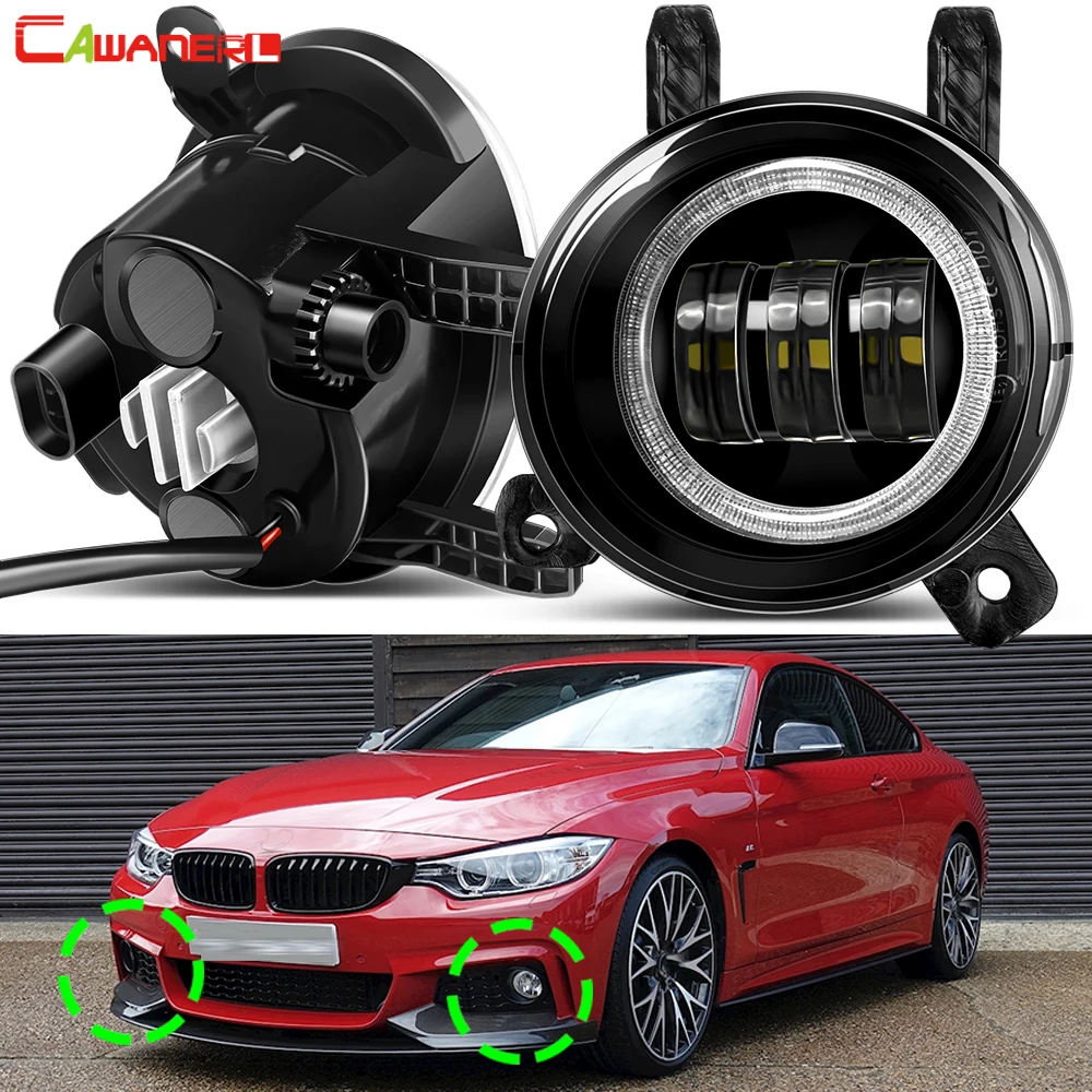 

2 X Car LED Fog Light Angel Eye DRL Driving Lamp H11 For BMW F33 F32 F36 430i 435i 440i 425d 430d 435d 418d 420d 418i 420i 428i