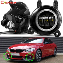 2 X Car LED Fog Light Angel Eye DRL Driving Lamp H11 For BMW F33 F32 F36 430i 435i 440i 425d 430d 435d 418d 420d 418i 420i 428i