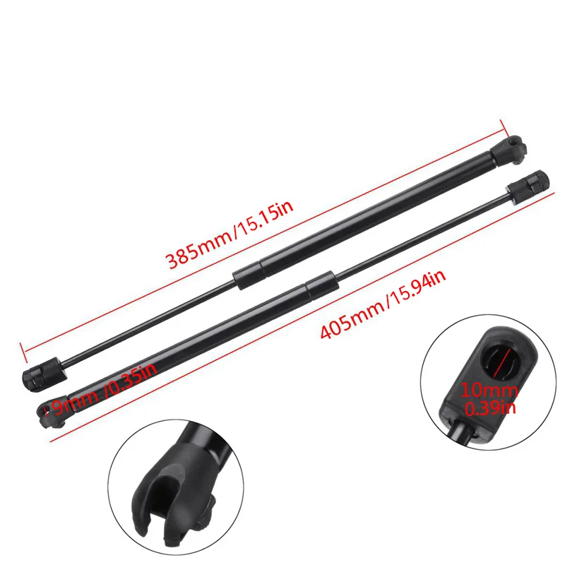 2pcs Rear Window Gas Struts Tailgate Boot Trunk Spring Lift Supports Shock Bars For Nissan Pathfinder RS1 2005-2013