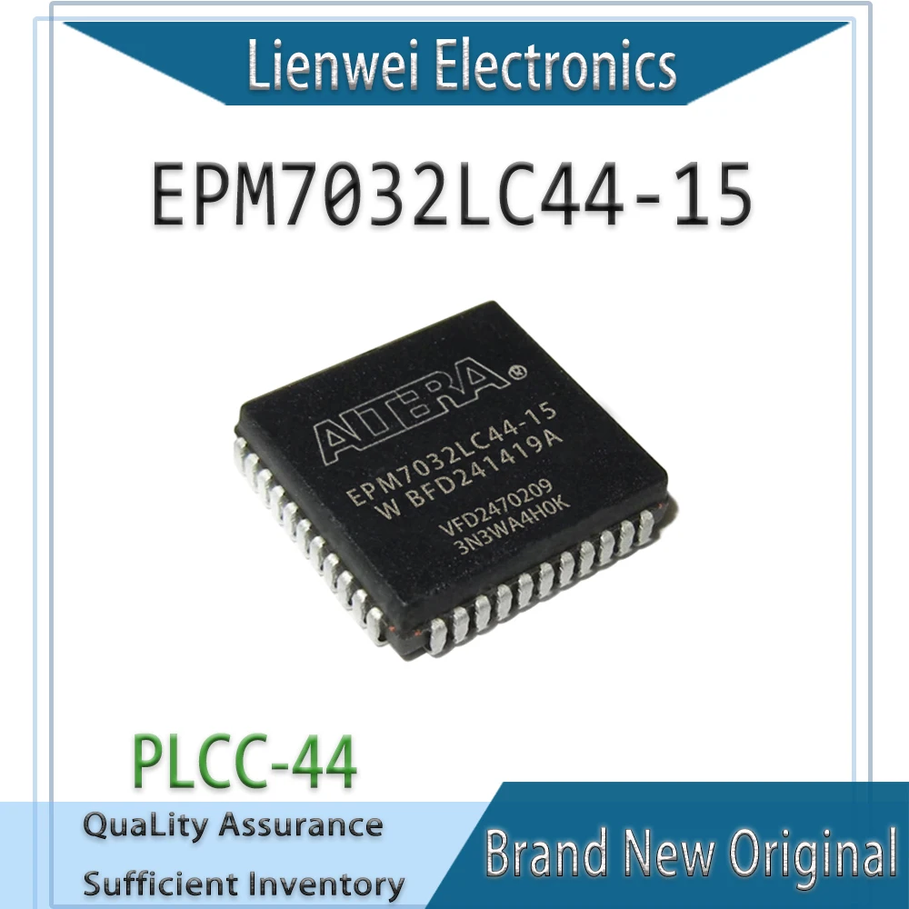 

100% New EPM7032LC44 EPM7032LC44-15 IC Chipset PLCC-44