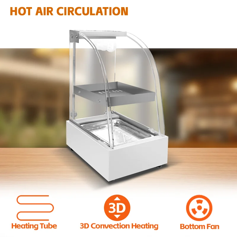 *Professional Electric Food Insulated Cabinet Displays High-quality Products From Restaurants Food Stores and Hotels
