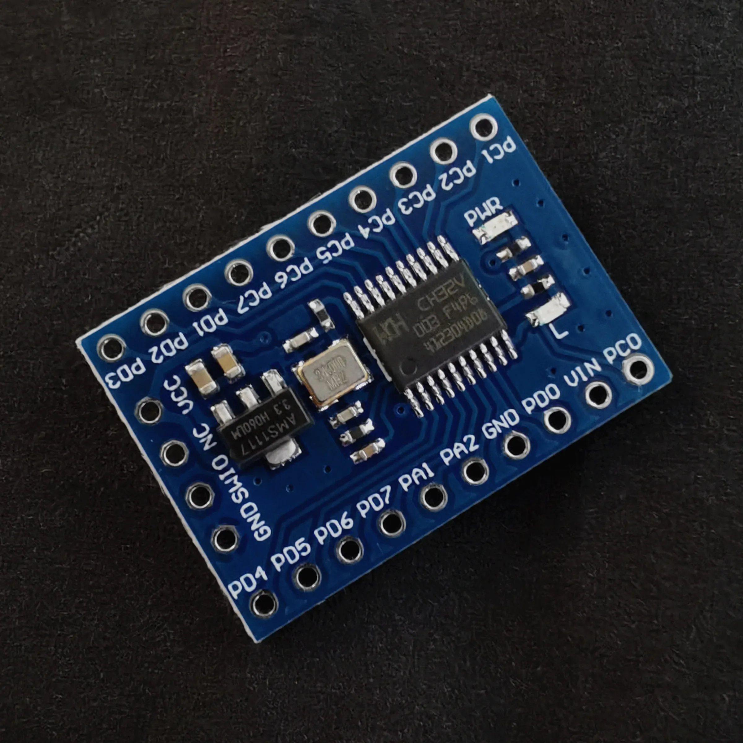 CH32V003F4P6 CH32V003F4U6 CH32V003A4M6 CH32V0J4M6 RISC-V2A MCU jednoprzewodowy szeregowy płytka rozwojowa debugowania programator WCH-LinkE