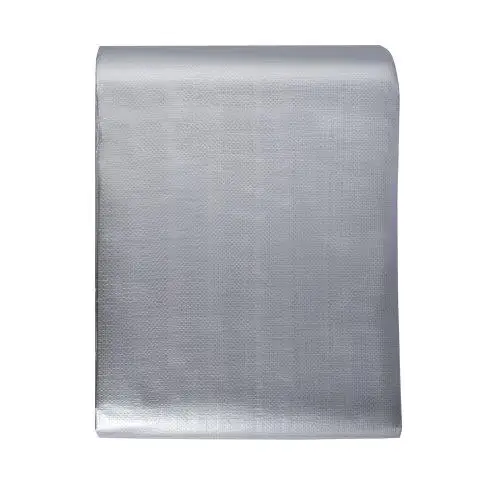 20x30 ft Waterproof Tarp Cover - 10 Mil Heavy-Duty UV & Tear Resistant Poly Tarpaulin with Reinforced Grommets (Silver/Brown)