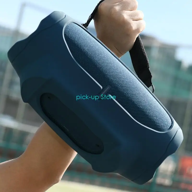 Q5WA Speakers Protective Silicone Skin with Crossbody Straps for Xtreme 4 Speaker