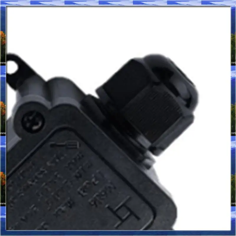 LJL Waterproof Junction Box With Integrated Terminal Block For Outdoor Cable Connections