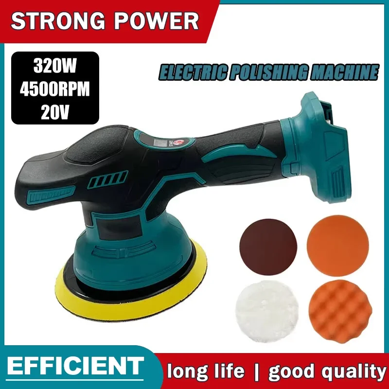 

Беспроводная полировальная машина Makita для автомобиля, 8 скоростей, электрическая, для восстановления и полировки, 18В-20В