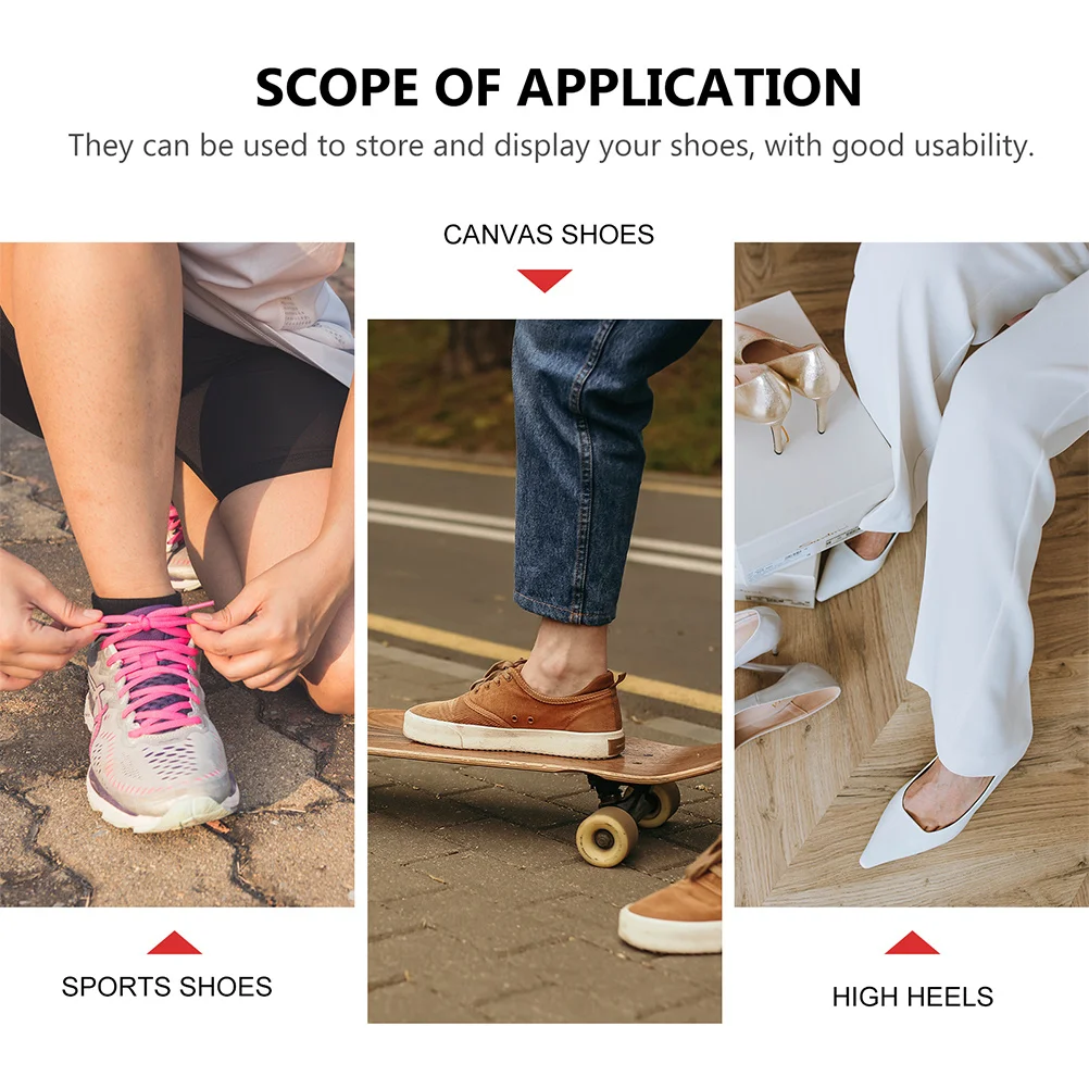 

2Pairs Shoe Tree Expandable Shaper for Women Men Fine Workmanship Non-Toxic Material Shape Maintenance Convenient Storage