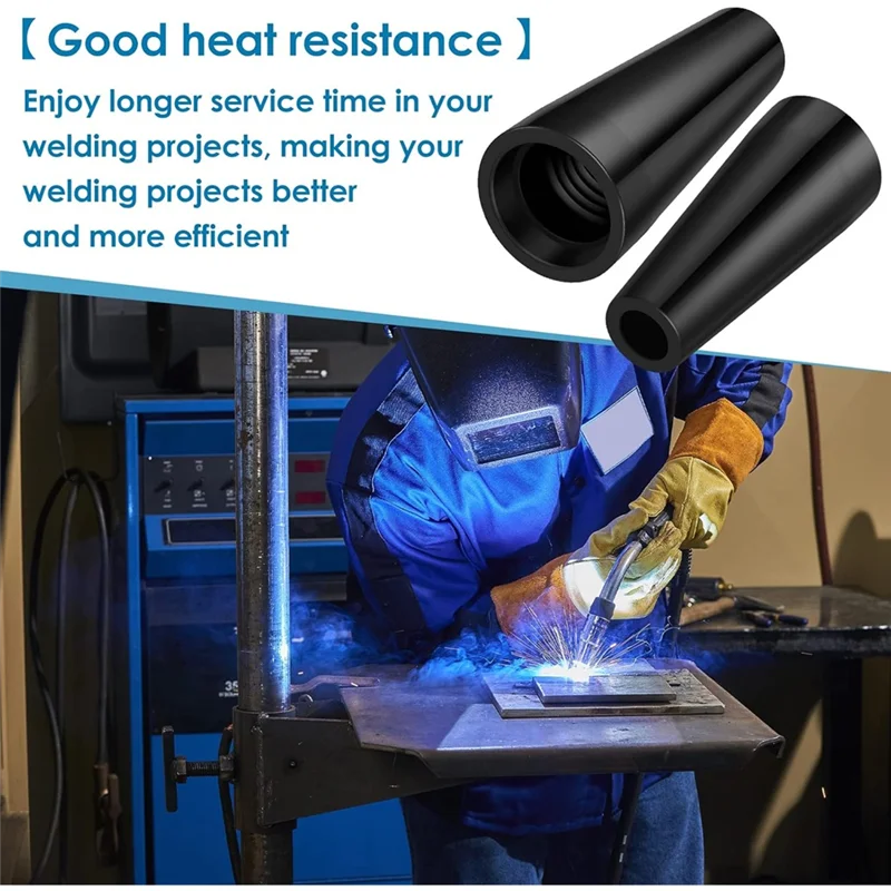 

【Limited Time Offer】Weld 261308 306 15Pcs MIG Welding Kit Replacement Parts Kit Brass Welding Tips 0.8/0.9Mm Compatible With Wel
