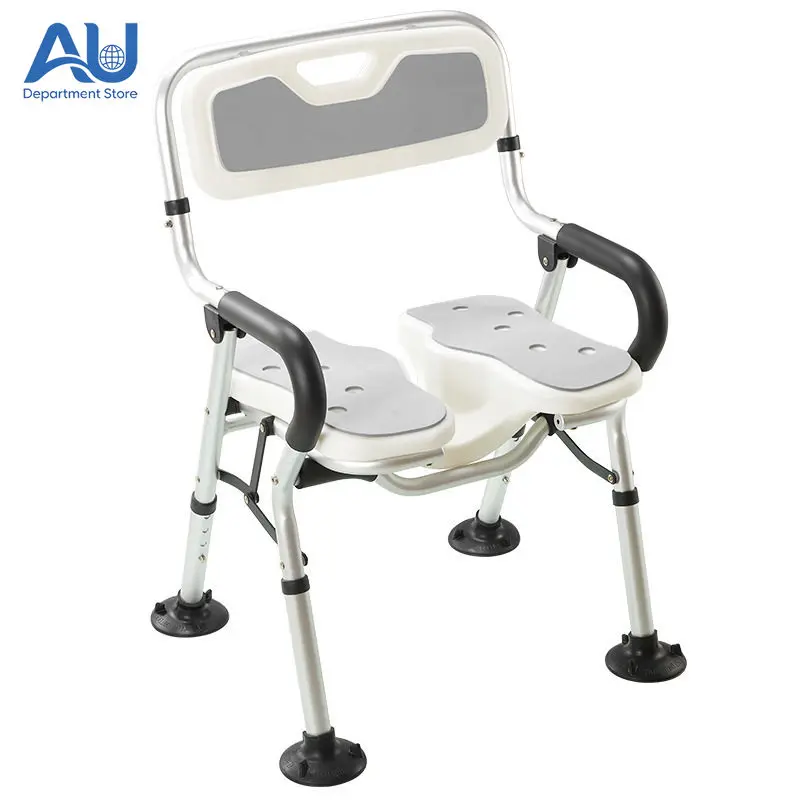 Bath Chair Toilet Anti-drop Bath Seat Folding Shower Concave Plate Safety Bath Chair
